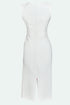 FRENCH LACE DETAILED PENCIL DRESS - Barrus London